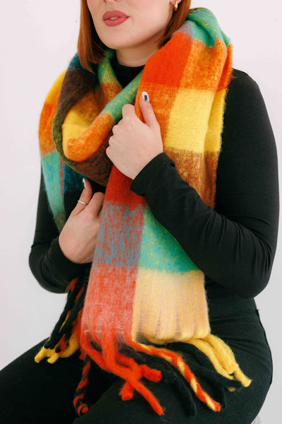 Thick Blanket Winter Scarves