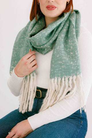 Plain Thick Blanket Scarf