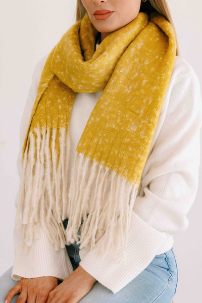 Plain Thick Blanket Scarf
