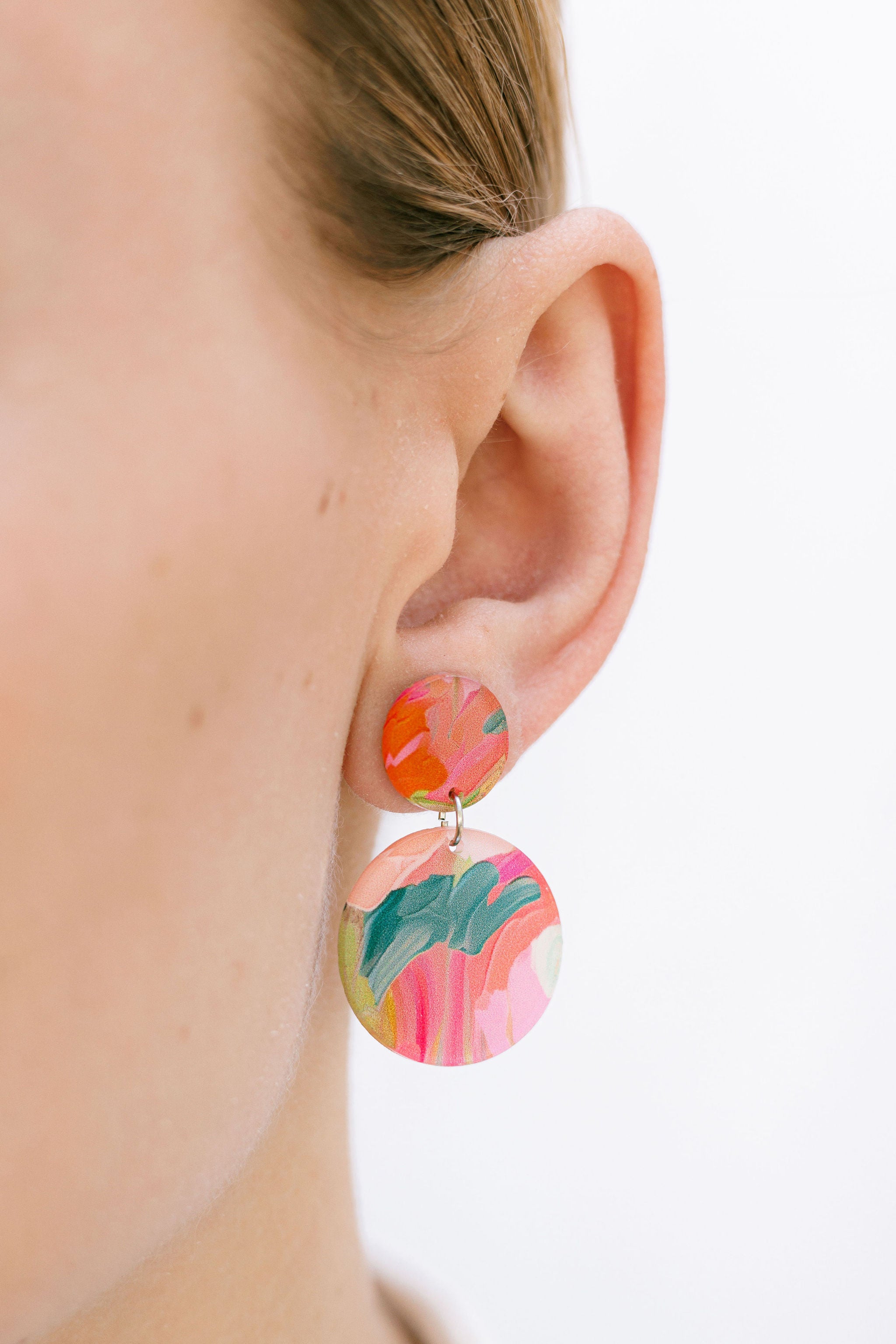 Perspex Earrings 2