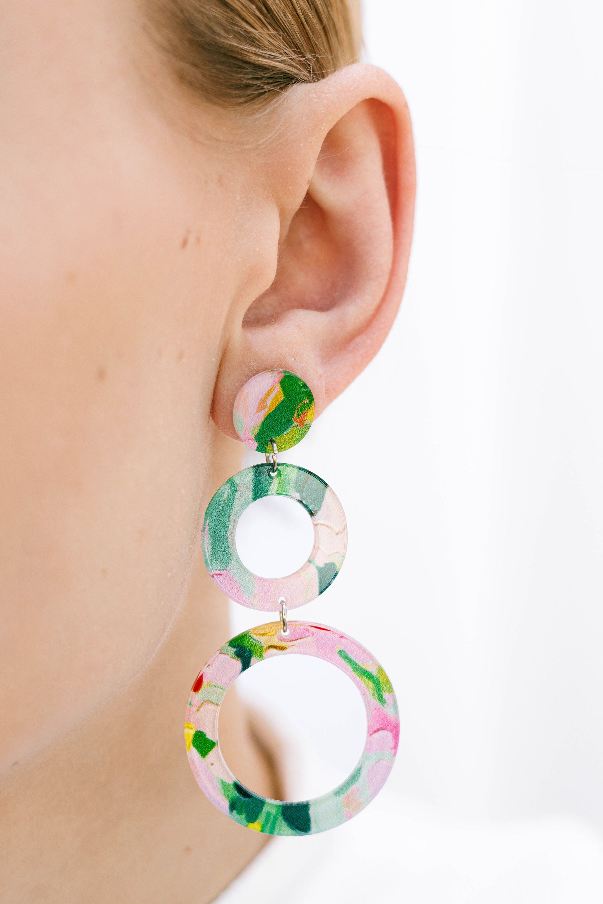 Perspex Earring 7
