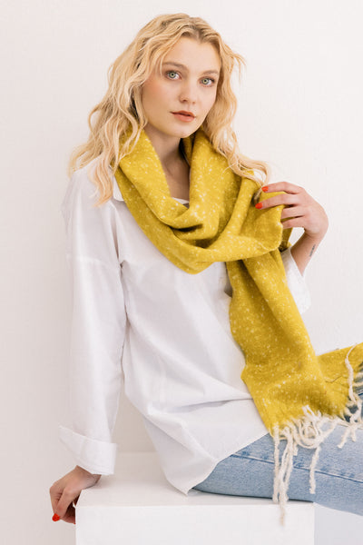 Plain Thick Wool Scarf