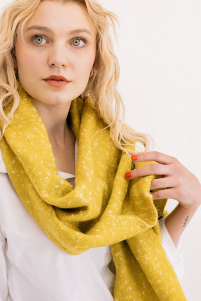 Plain Thick Wool Scarf