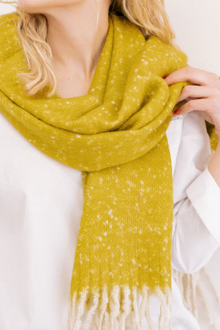 Plain Thick Wool Scarf