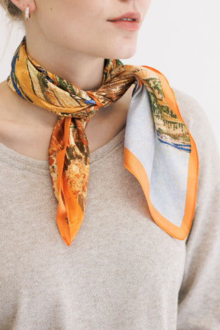 Silk Square Scarf