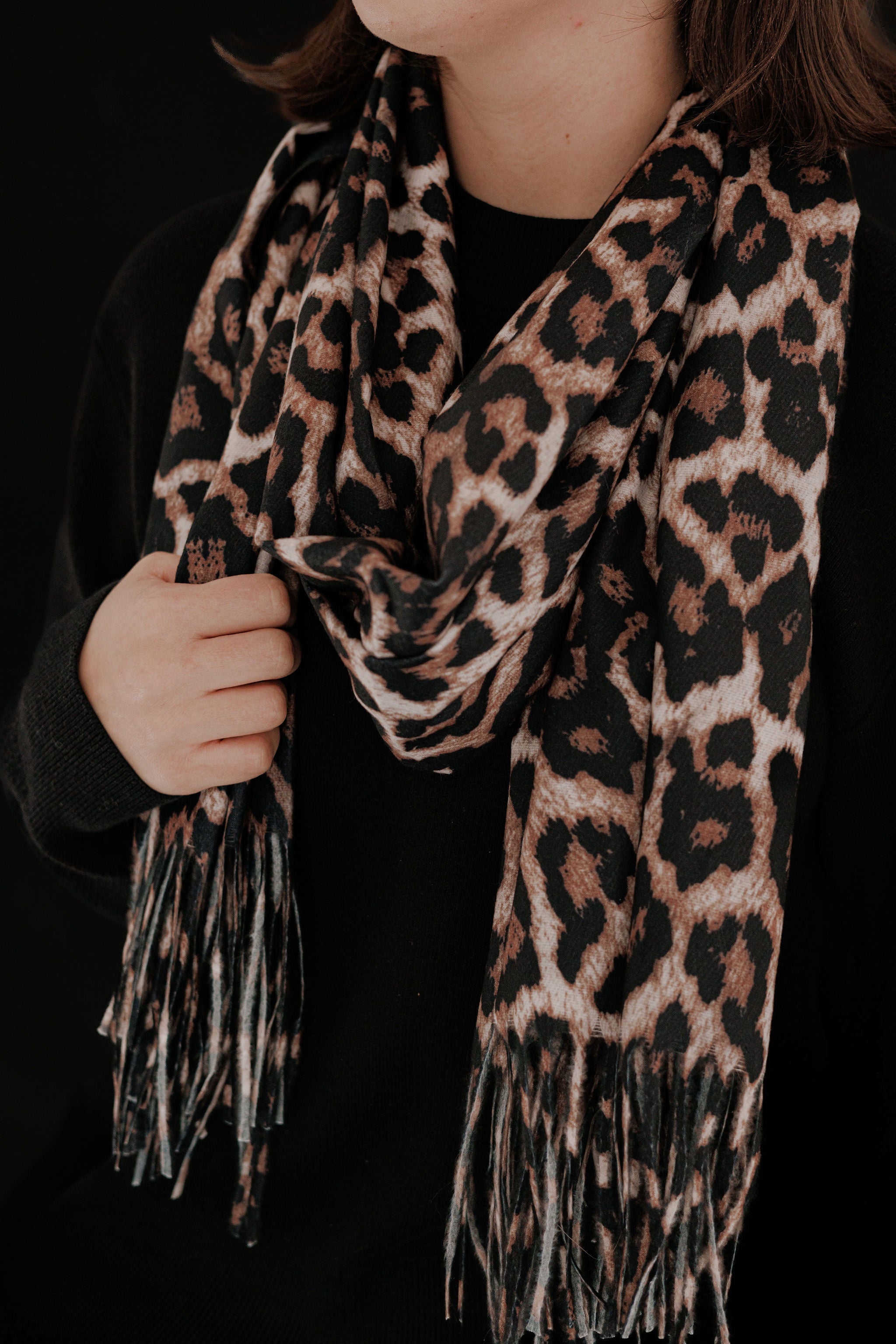Winter Scarf 42 Brown