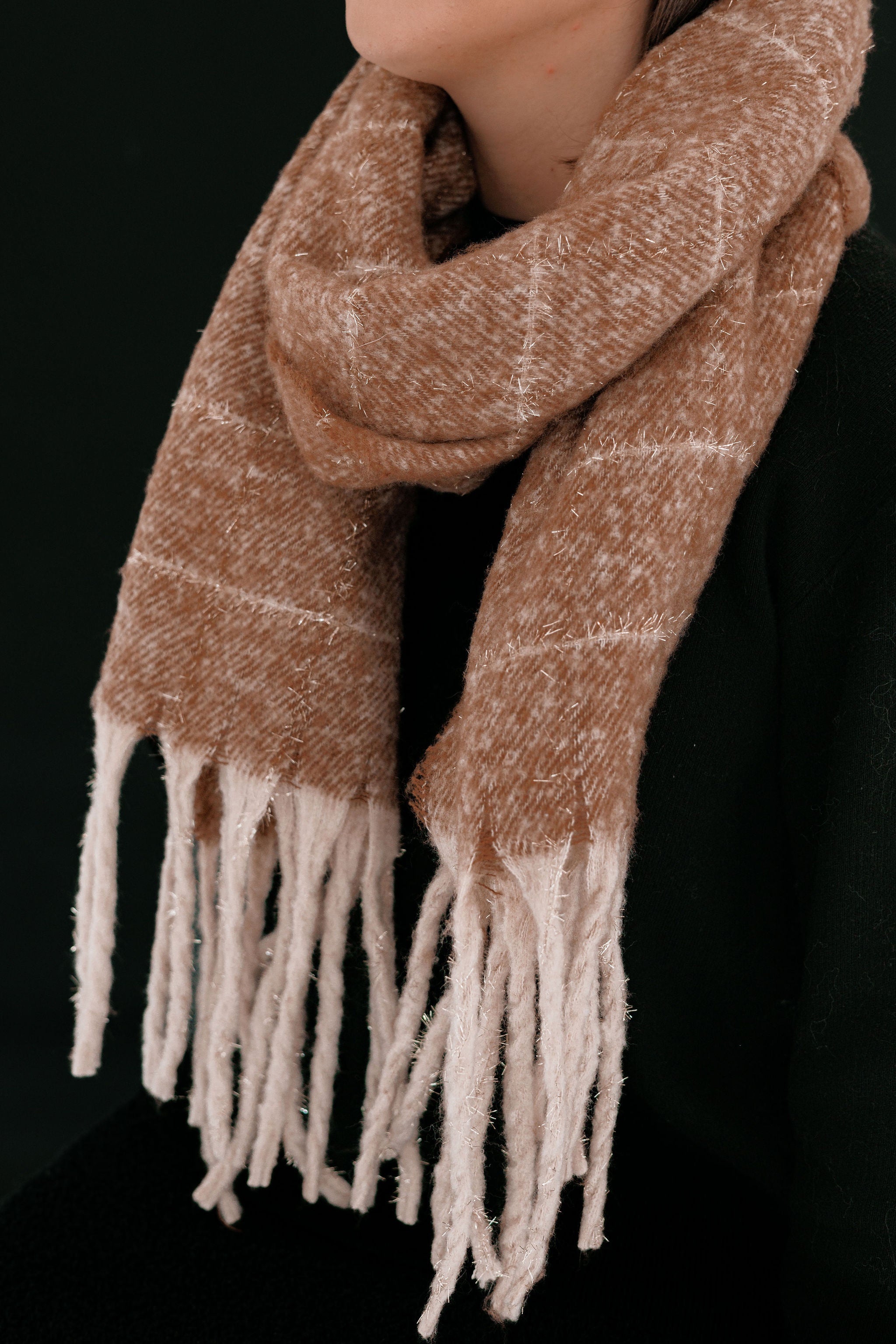 Winter Scarf 52 Brown