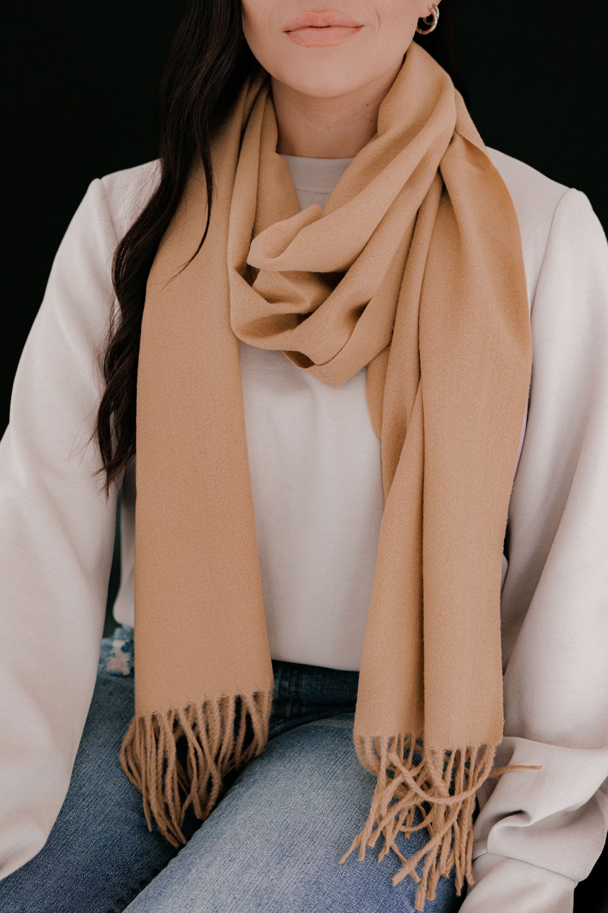 Winter Scarf 45 Beige