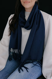 Winter Scarf 45 Navy