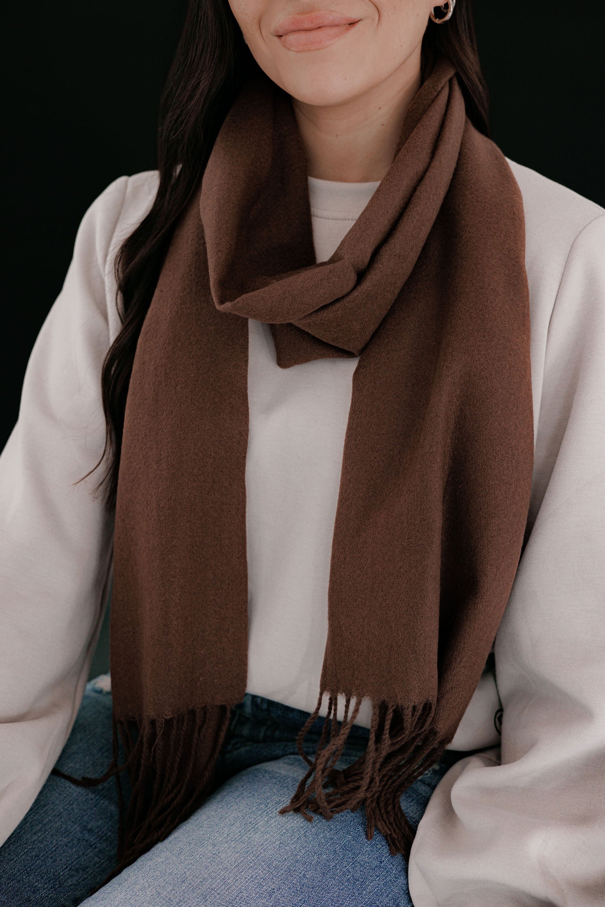 Winter Scarf 45 Brown