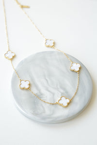 5 Clover Golden Necklace