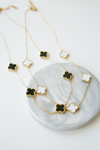 5 Clover Golden Necklace