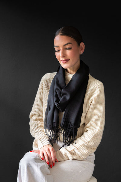 Soft thin Cashmere scarf