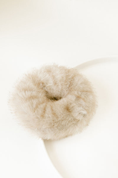 Luxury Faux Fur Scrunchie