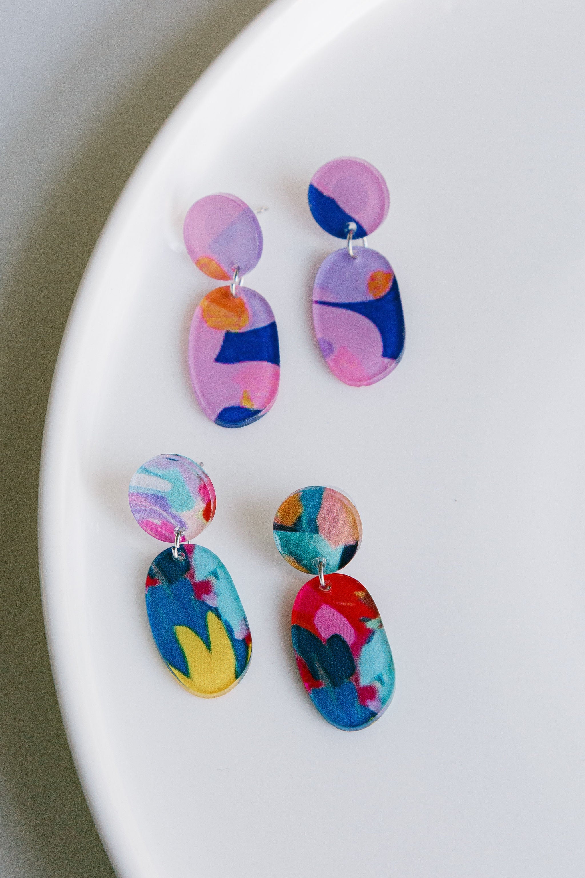 Perspex Earrings 1