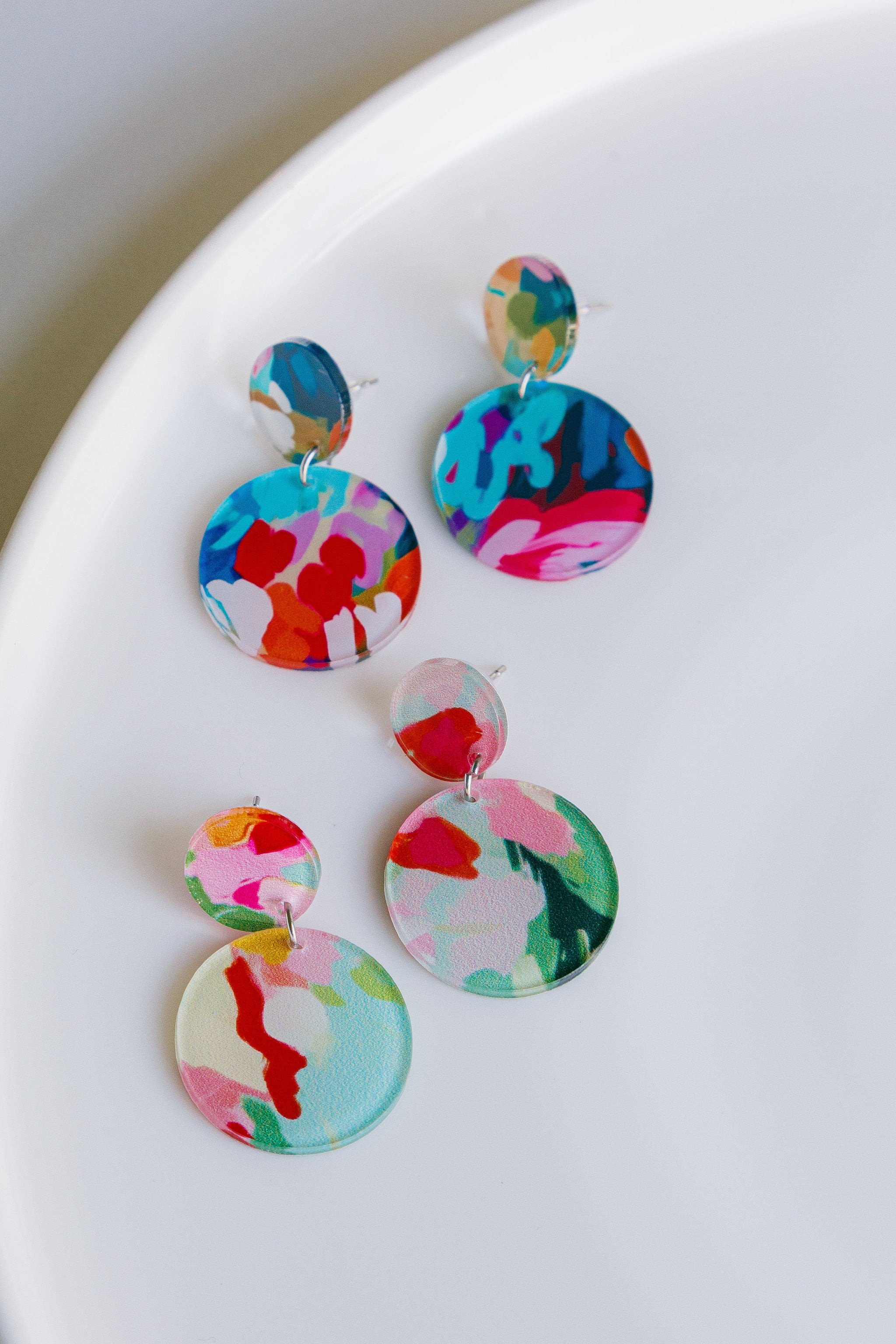 Perspex Earrings 2