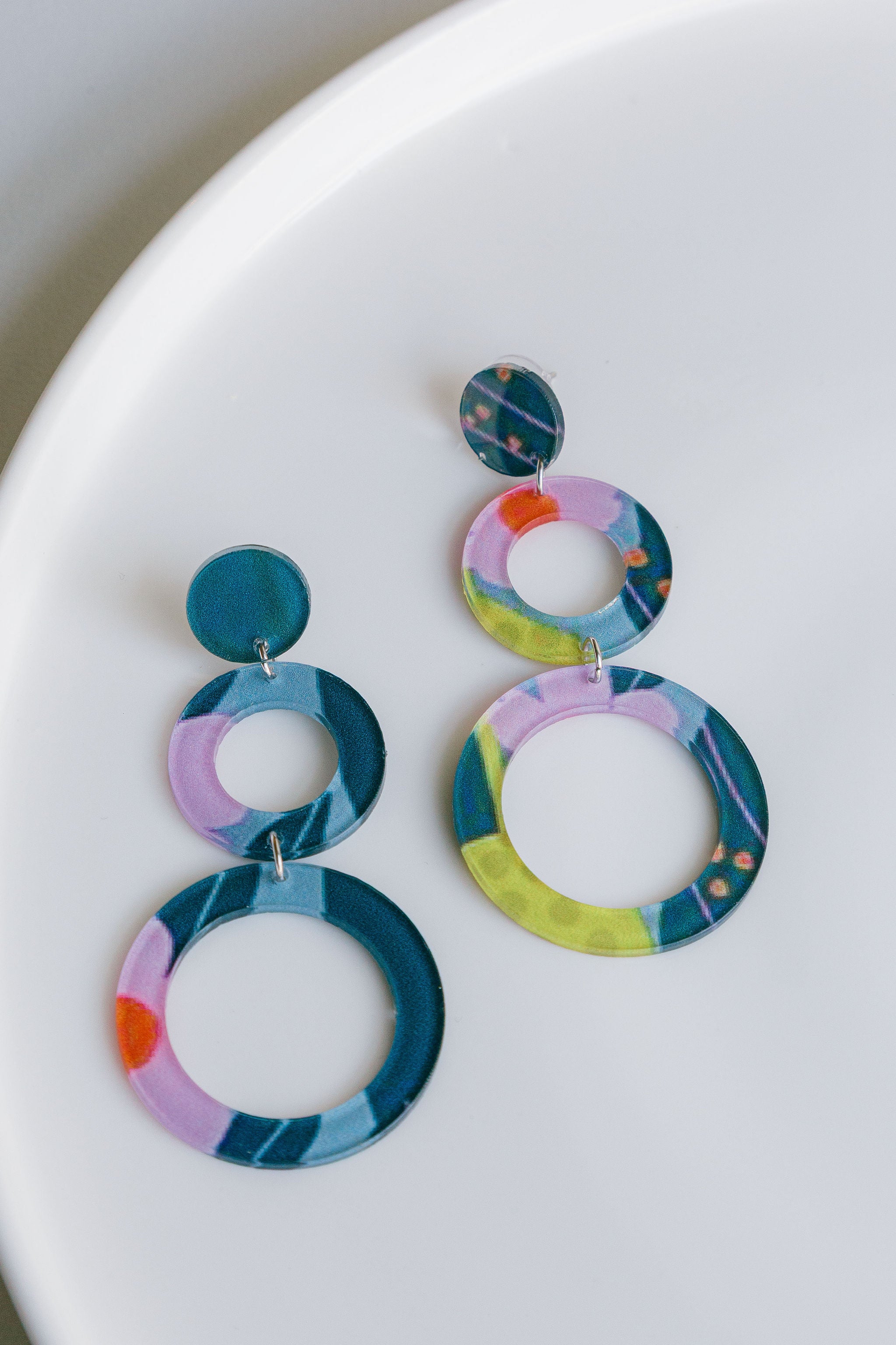 Perspex Earring 7