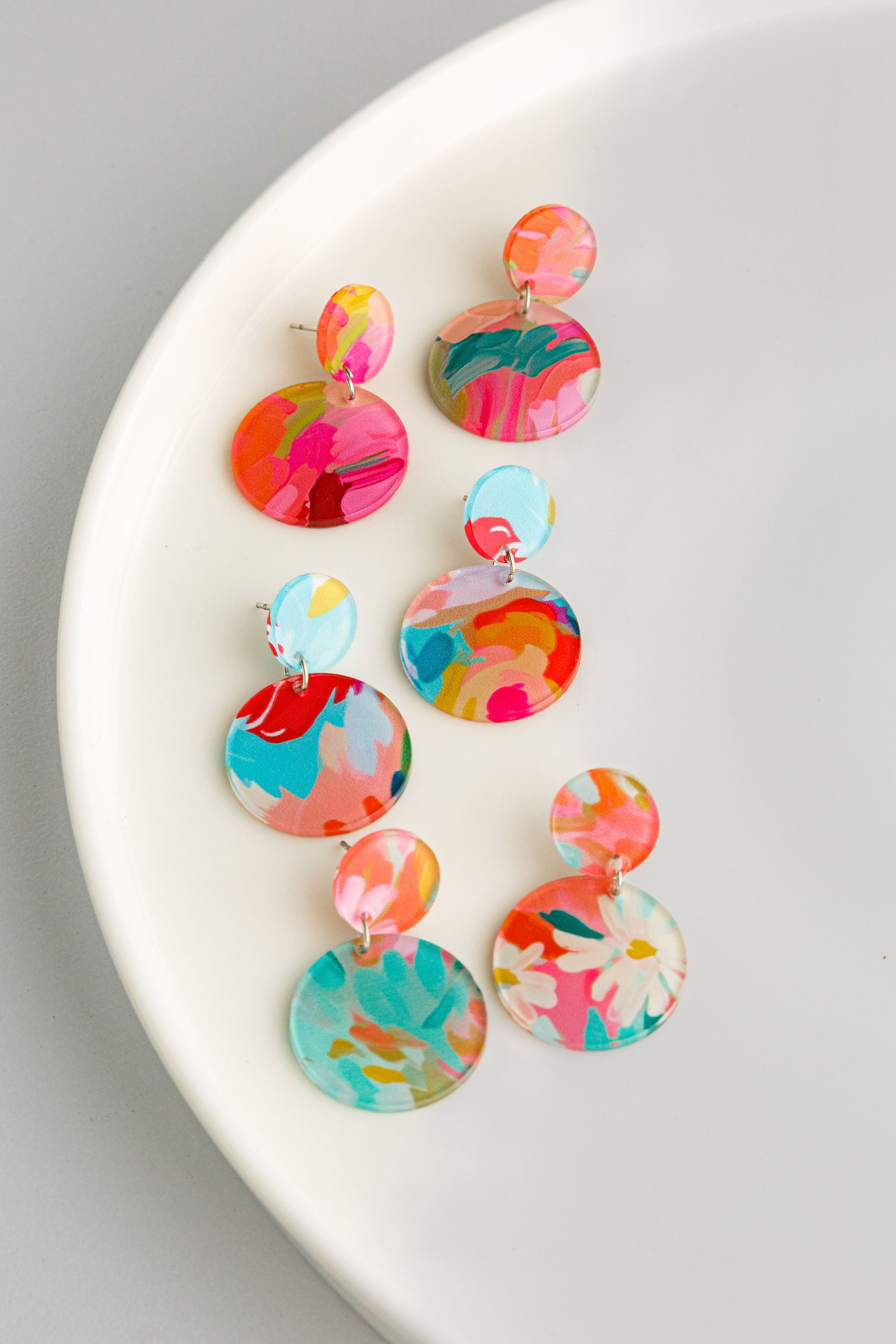 Perspex Earrings 2