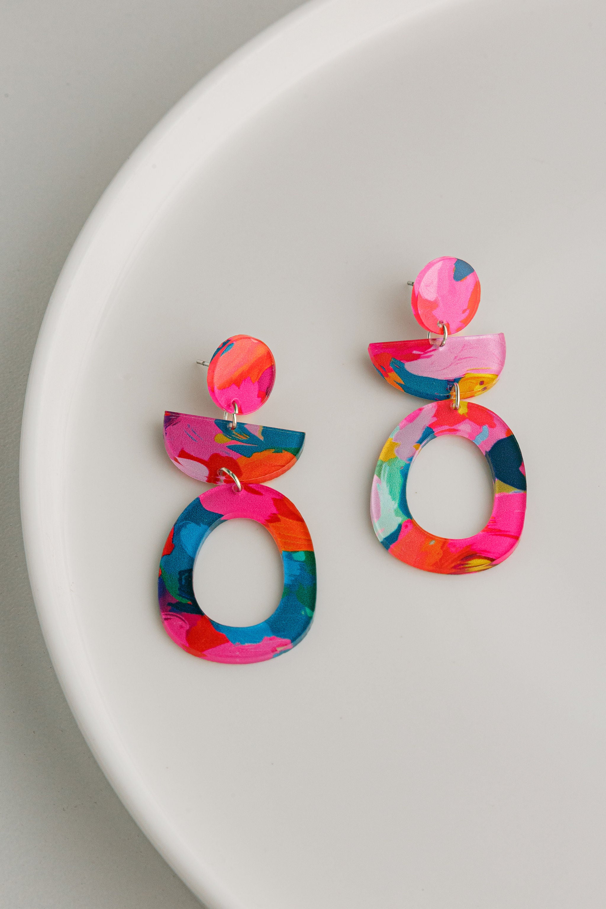 Perspex Earring 12