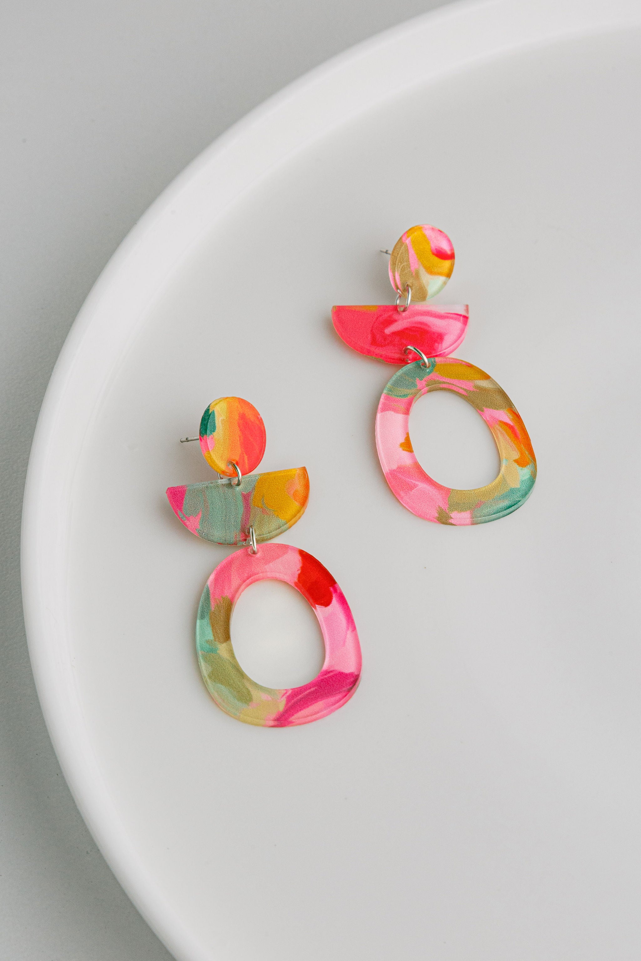 Perspex Earring 12