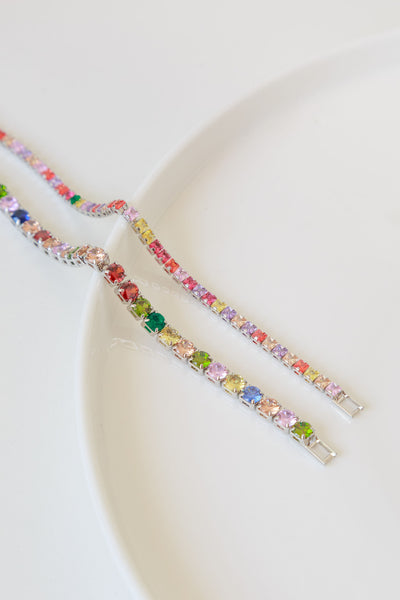 Multi-Colour Diamond Bracelet