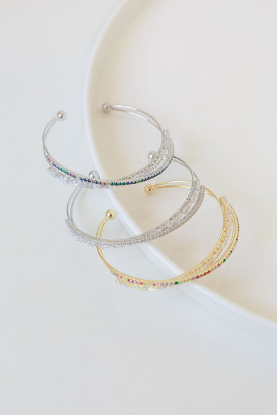 Diamond Criss-Cross Bracelet