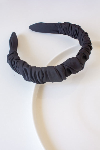 Scrunched Material Alice Band