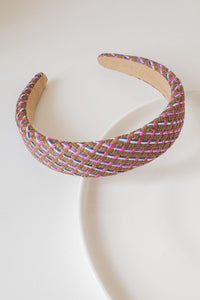 Padded Weaved Alice Band