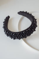 Bulky Multiple Pearl Beaded Alice Band