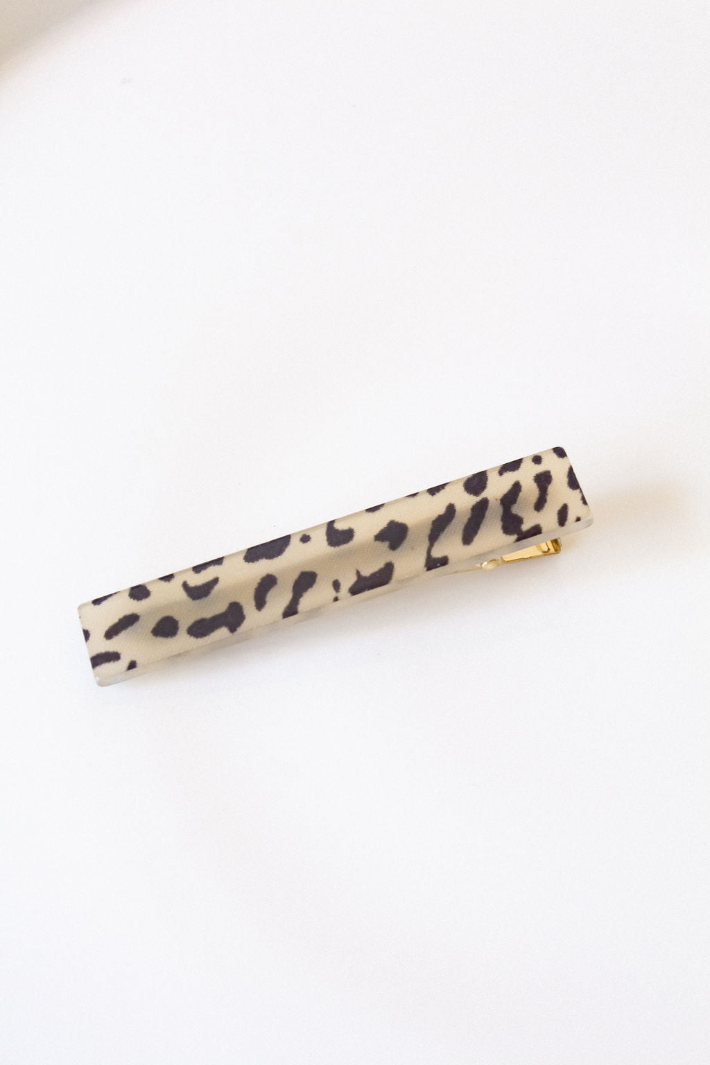 Animal Print Hair Clip