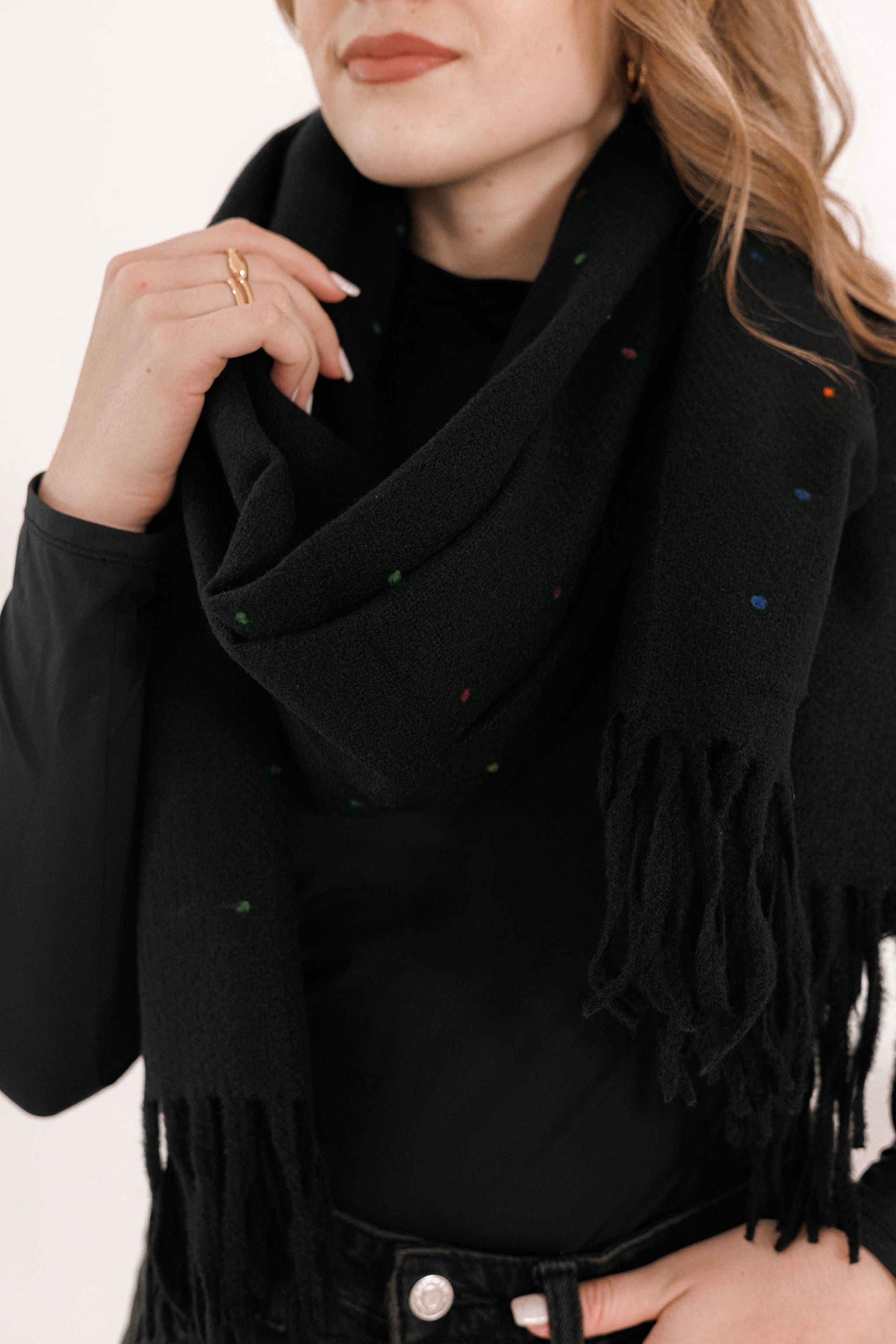 Winter Scarf 58 Black