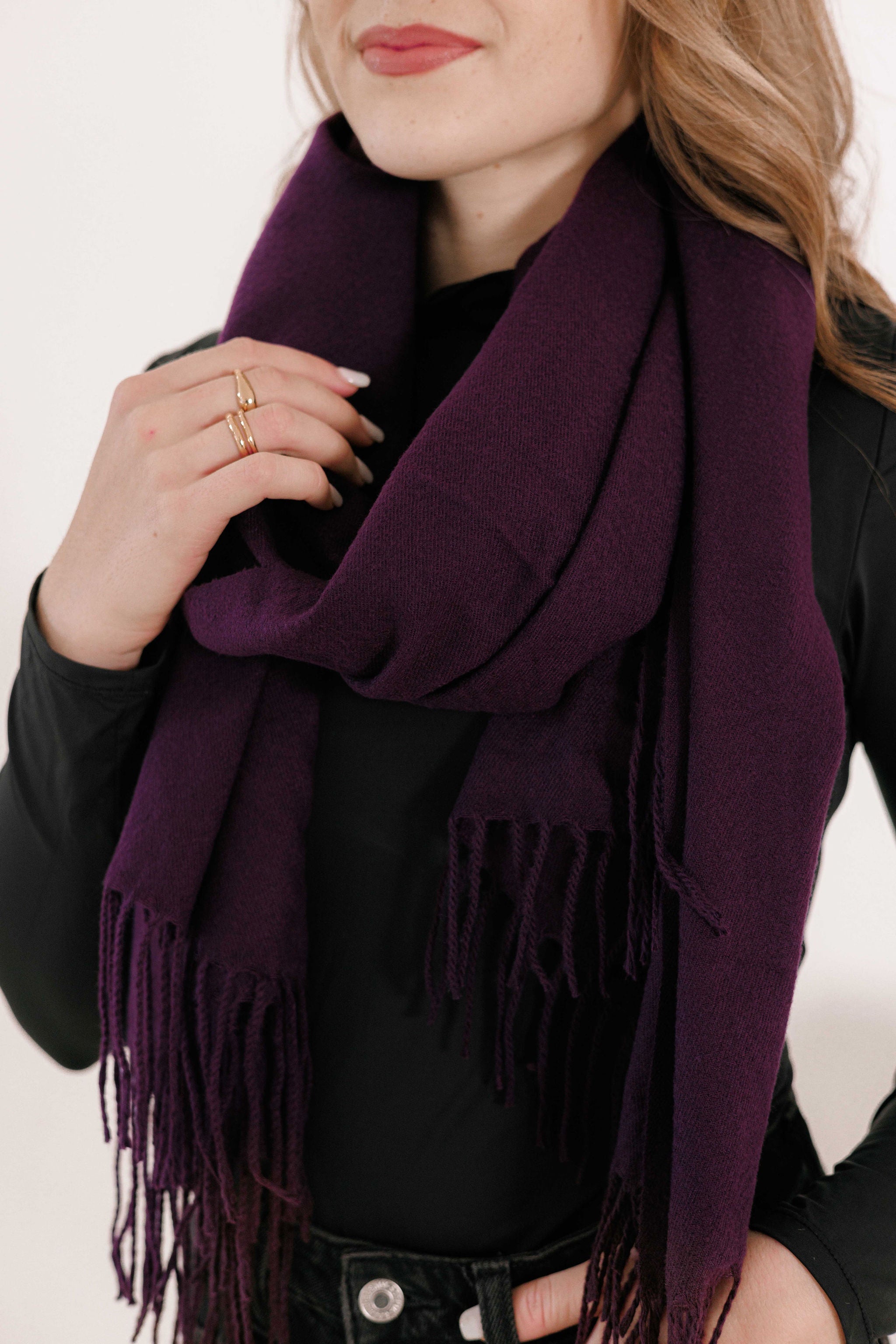 Winter Scarf 59 Plum