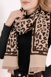 Winter Scarf 61 Brown
