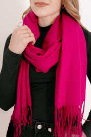 Winter Scarf 59 Bright Pink