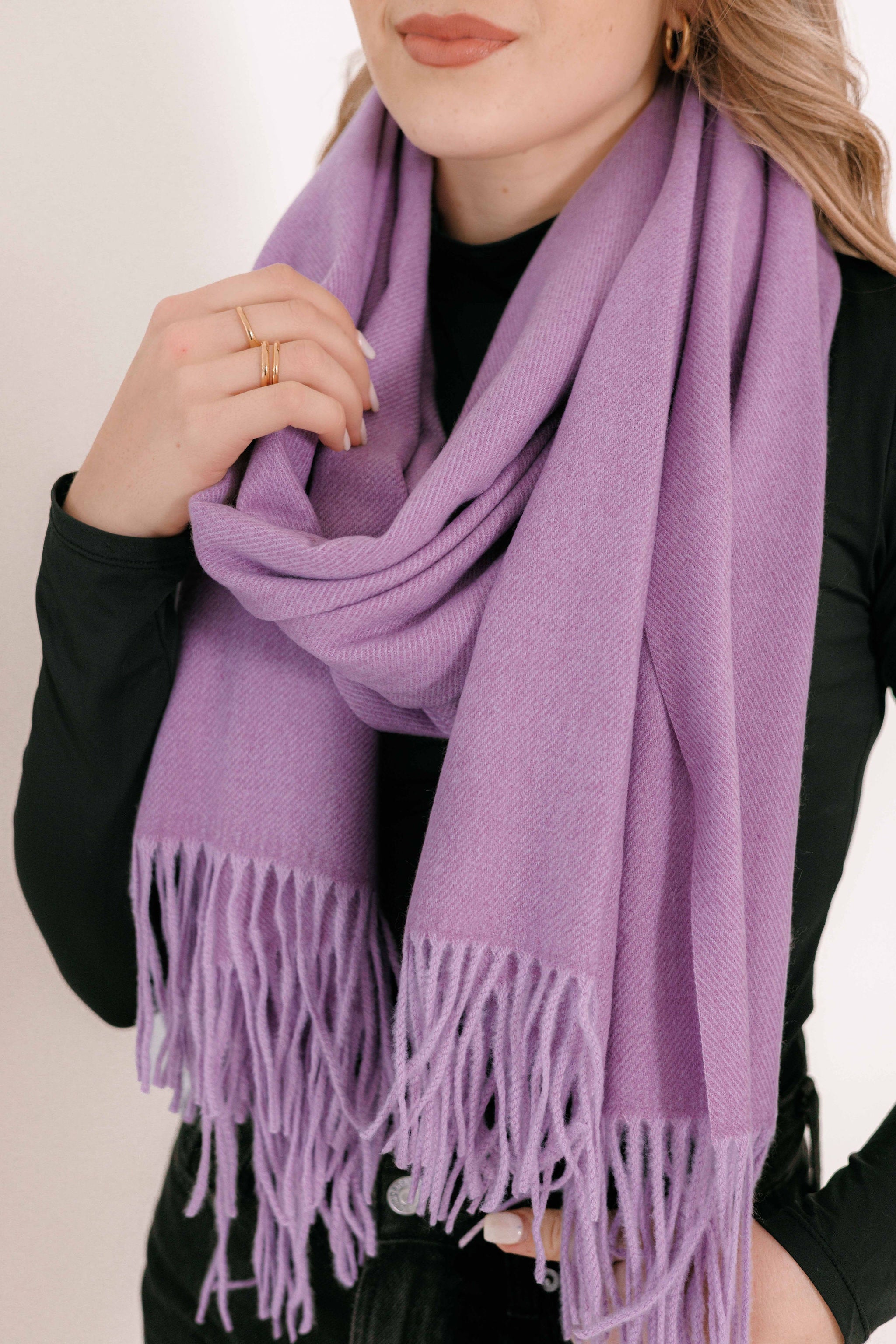 Winter Scarf 56 Purple
