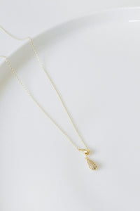 Double Teardrop Necklace