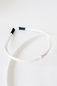 Knotted Pleather Alice Band