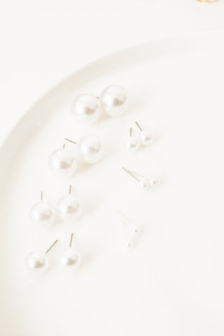 Plain Pearl Stud