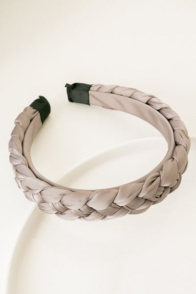 Criss-Cross Satin Alice Band