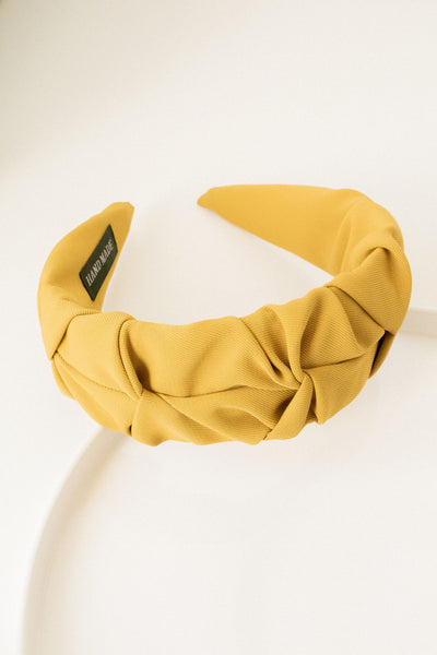 Scrunched Material Alice Band