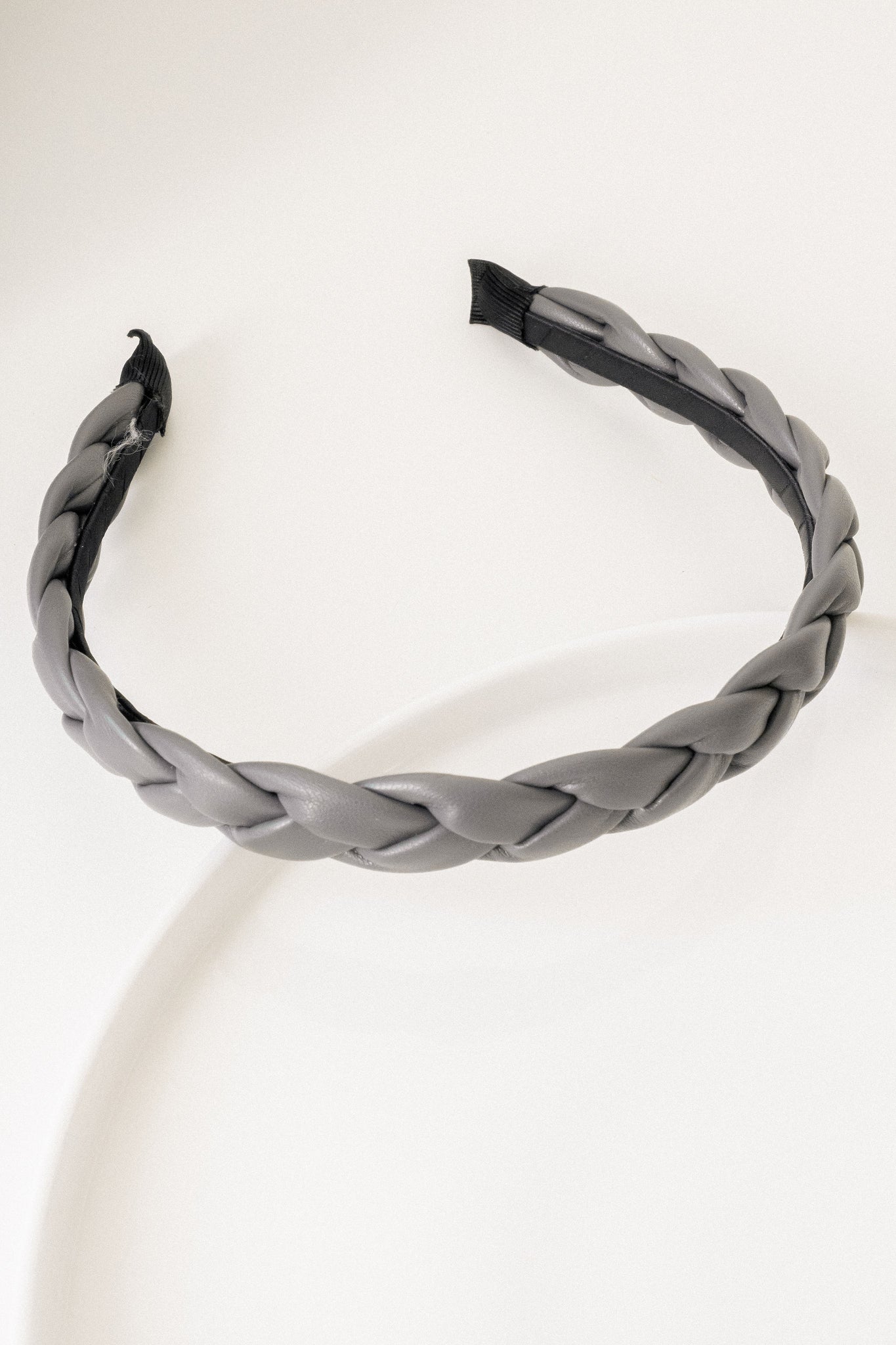 Braided Pleather Alice Band