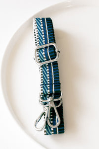 Thin Striped Handbag Strap