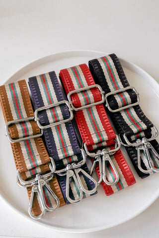 Striped Handbag Strap