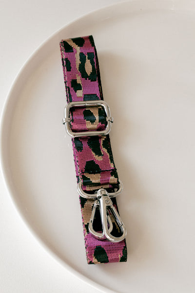 Thin Animal Print Handbag Strap