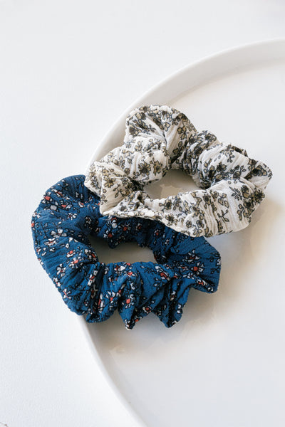 Floral Scrunchie