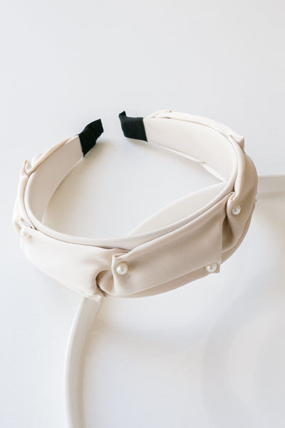 Silk Pearl Alice Band