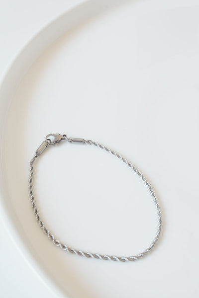 Stainless Steel Rope Bracelet