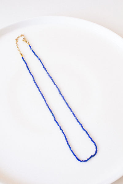 A Plain Small Beaded Necklace