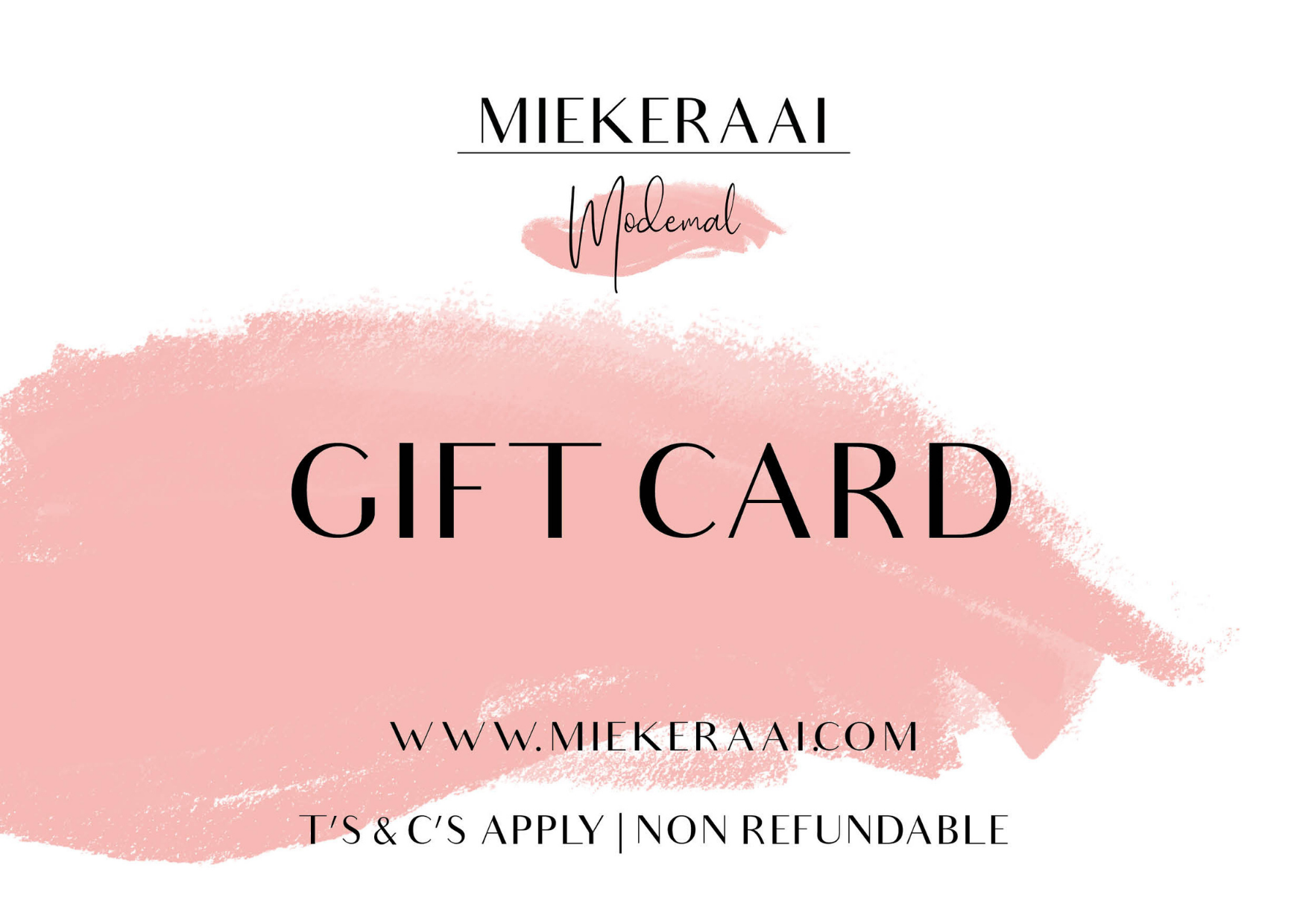 Miekeraai Gift Card
