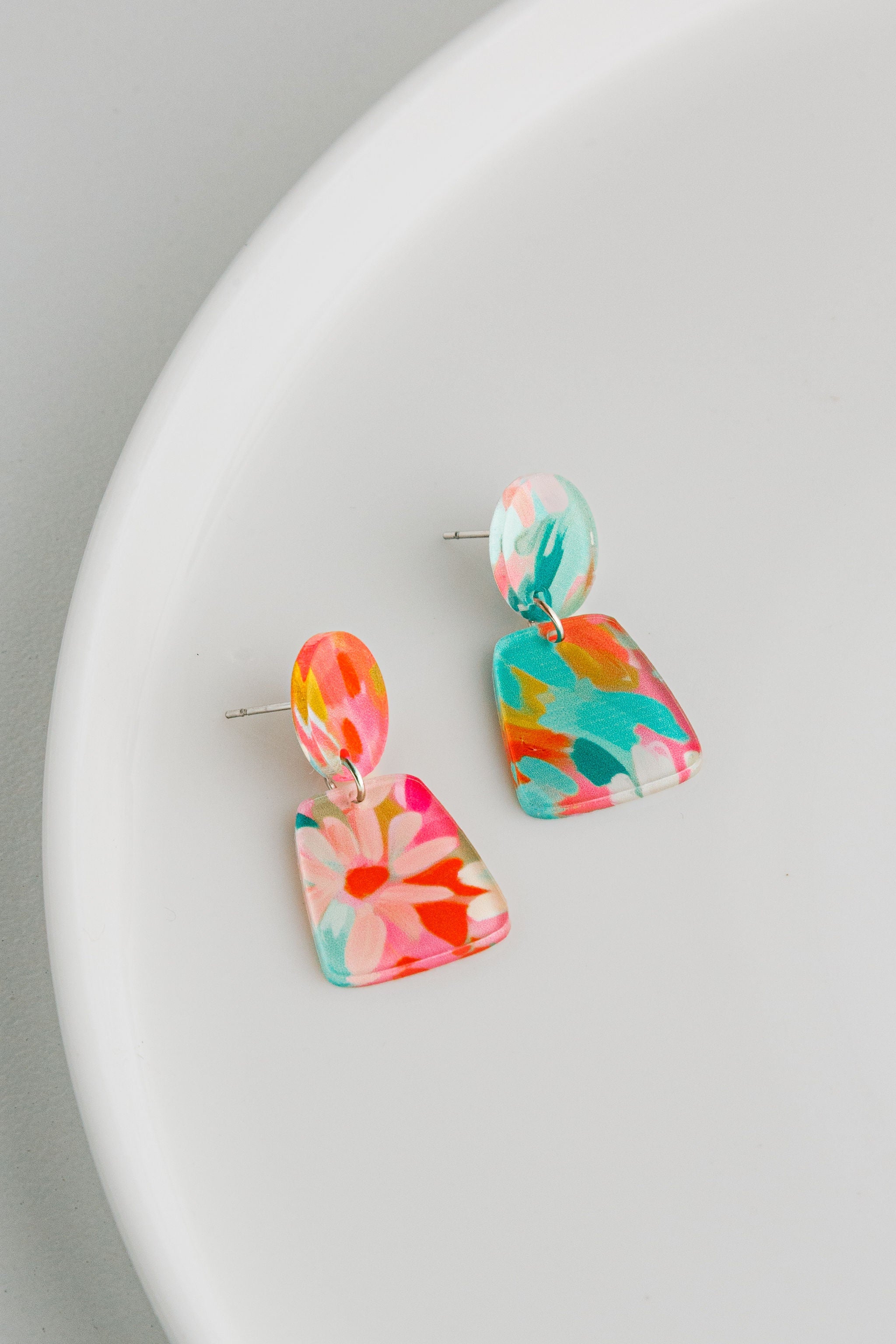 Perspex Earring 16